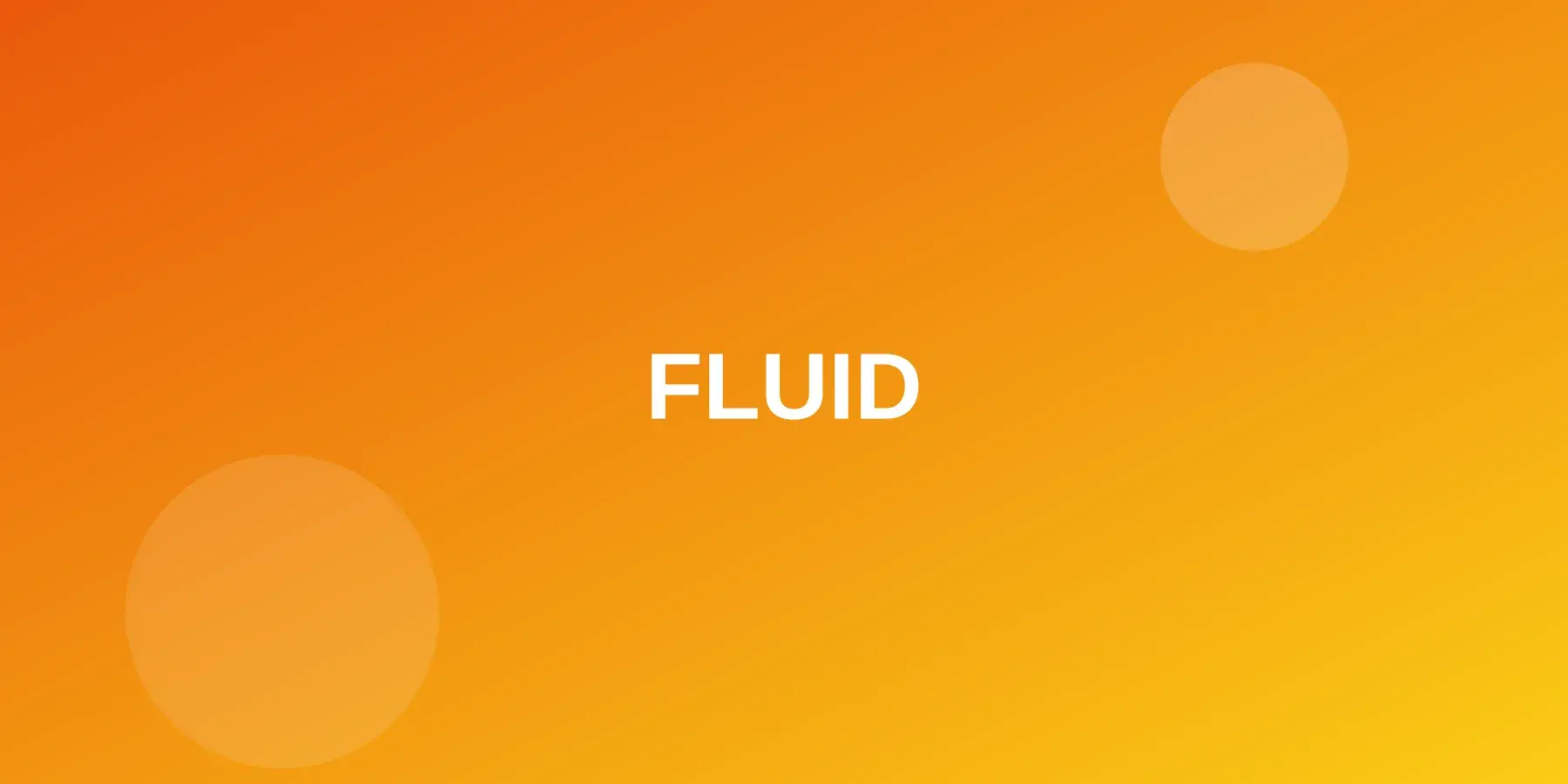 Fluid landscape image