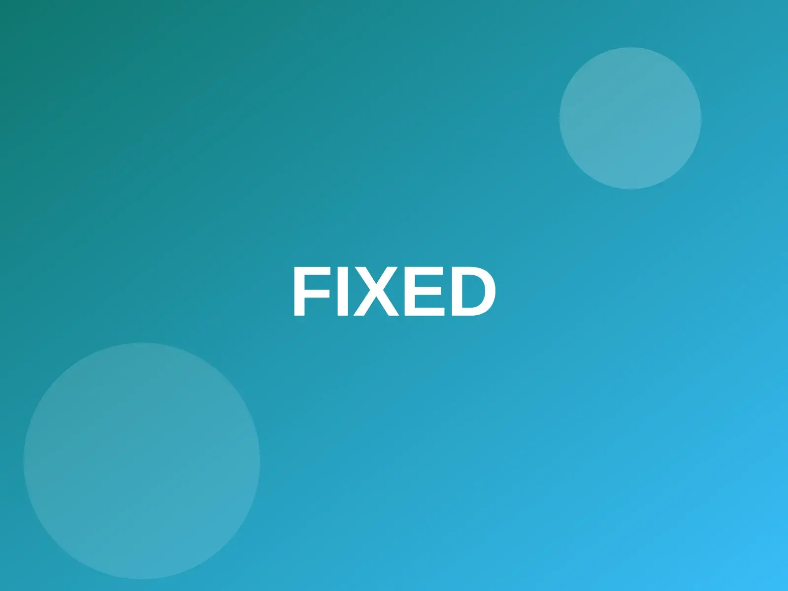 Fixed size 800x600